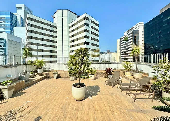 Flat No Coracao De Sp, 1 Vaga, Camareira, Completo